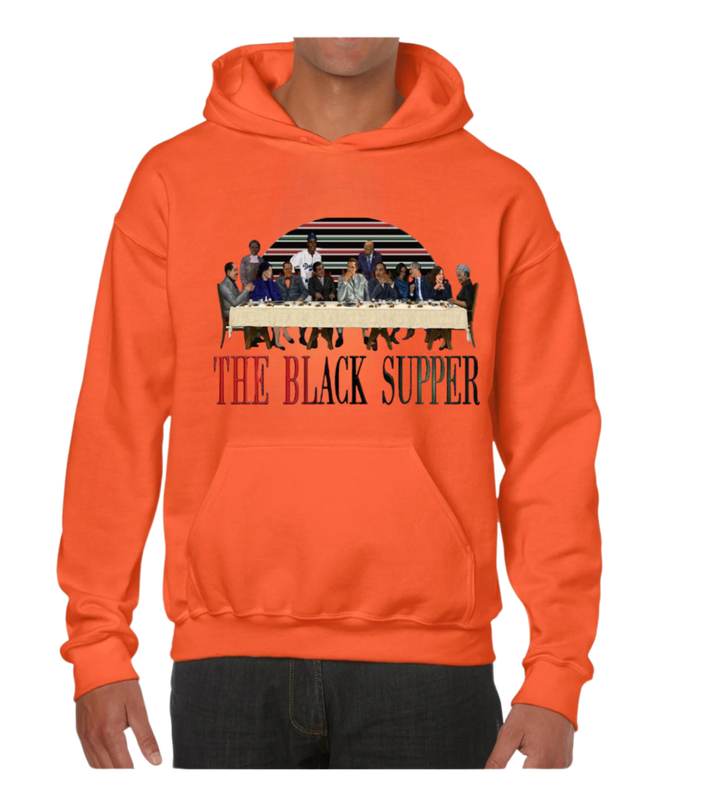 The Black SUPPER HOODIE