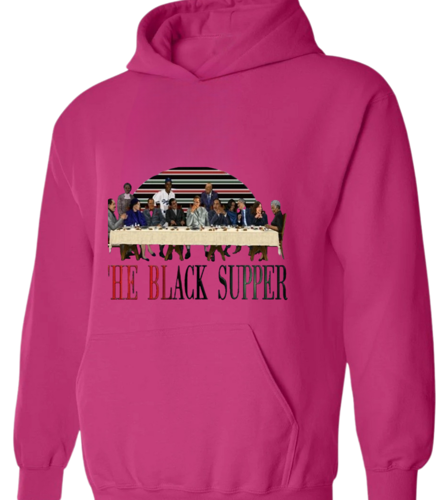 The Black SUPPER HOODIE