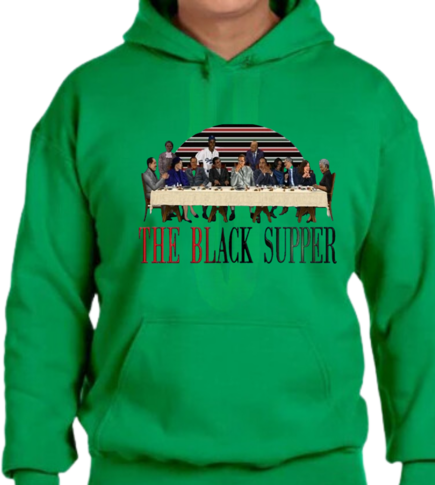The Black SUPPER HOODIE