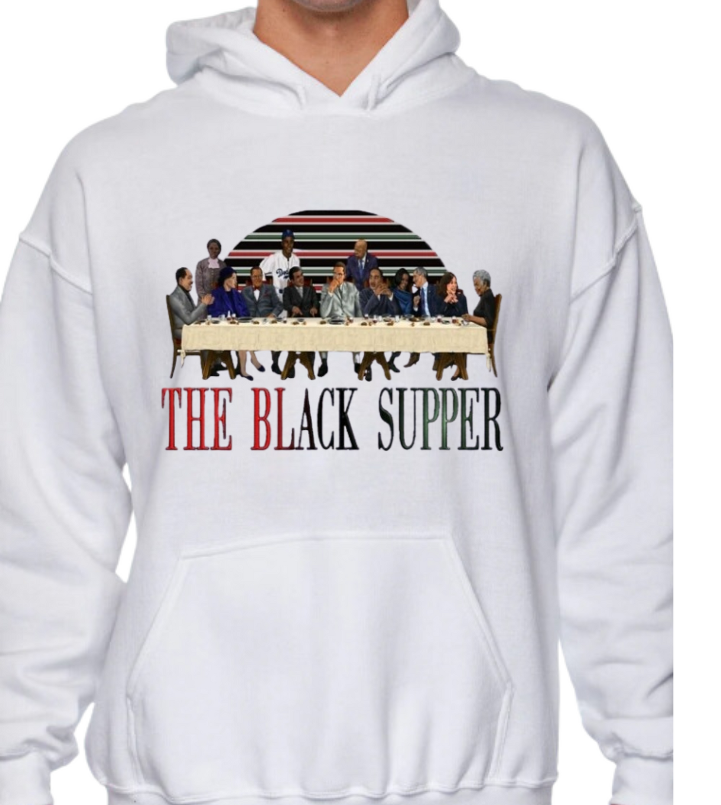 The Black SUPPER HOODIE