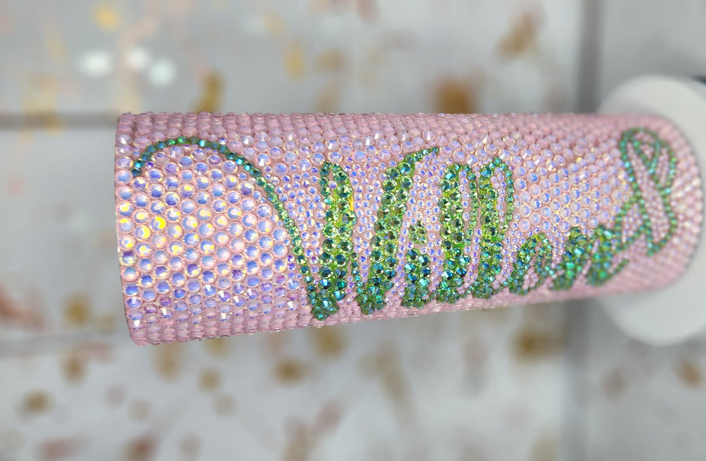 Custom 20oz Tumbler, Skinny Bling Tumbler, Tumbler