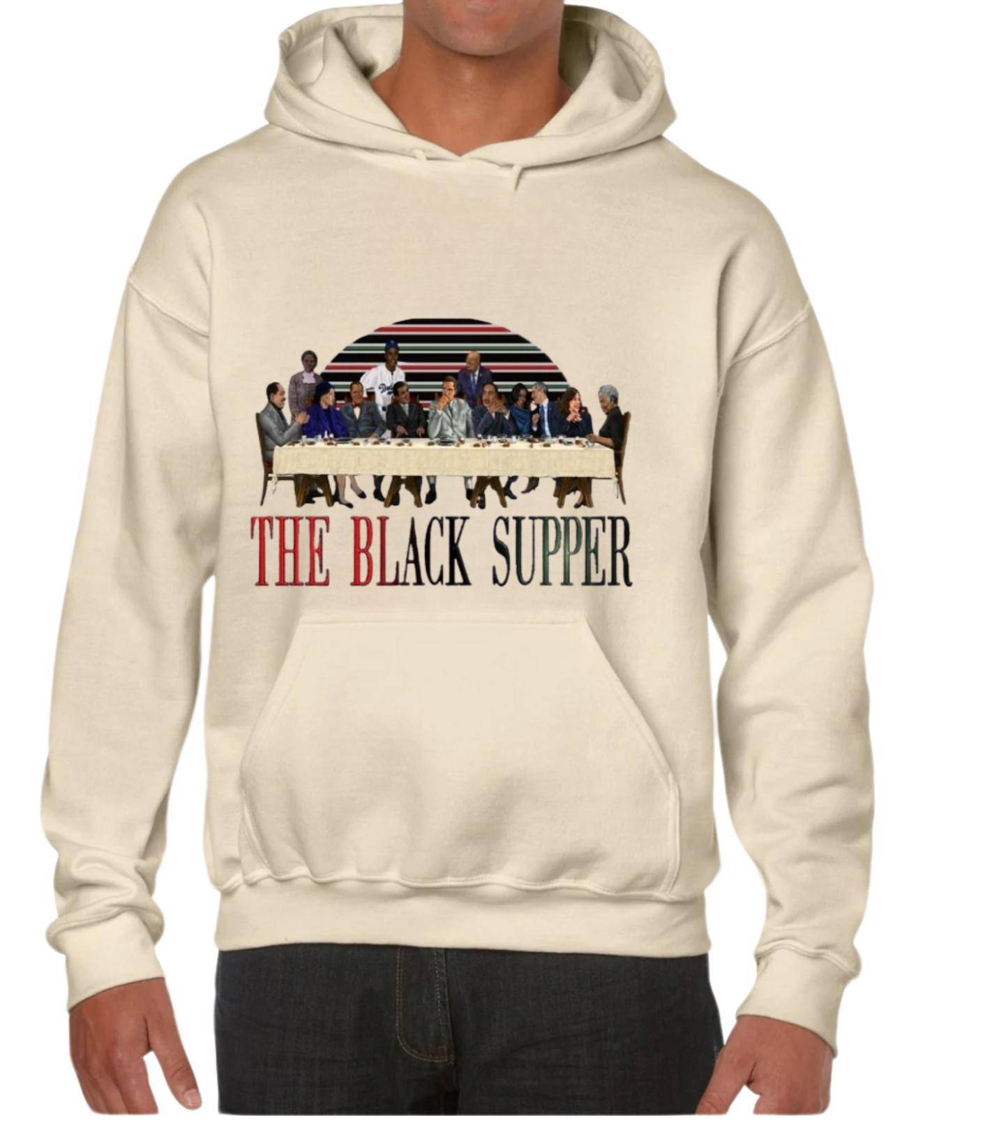 The Black SUPPER HOODIE