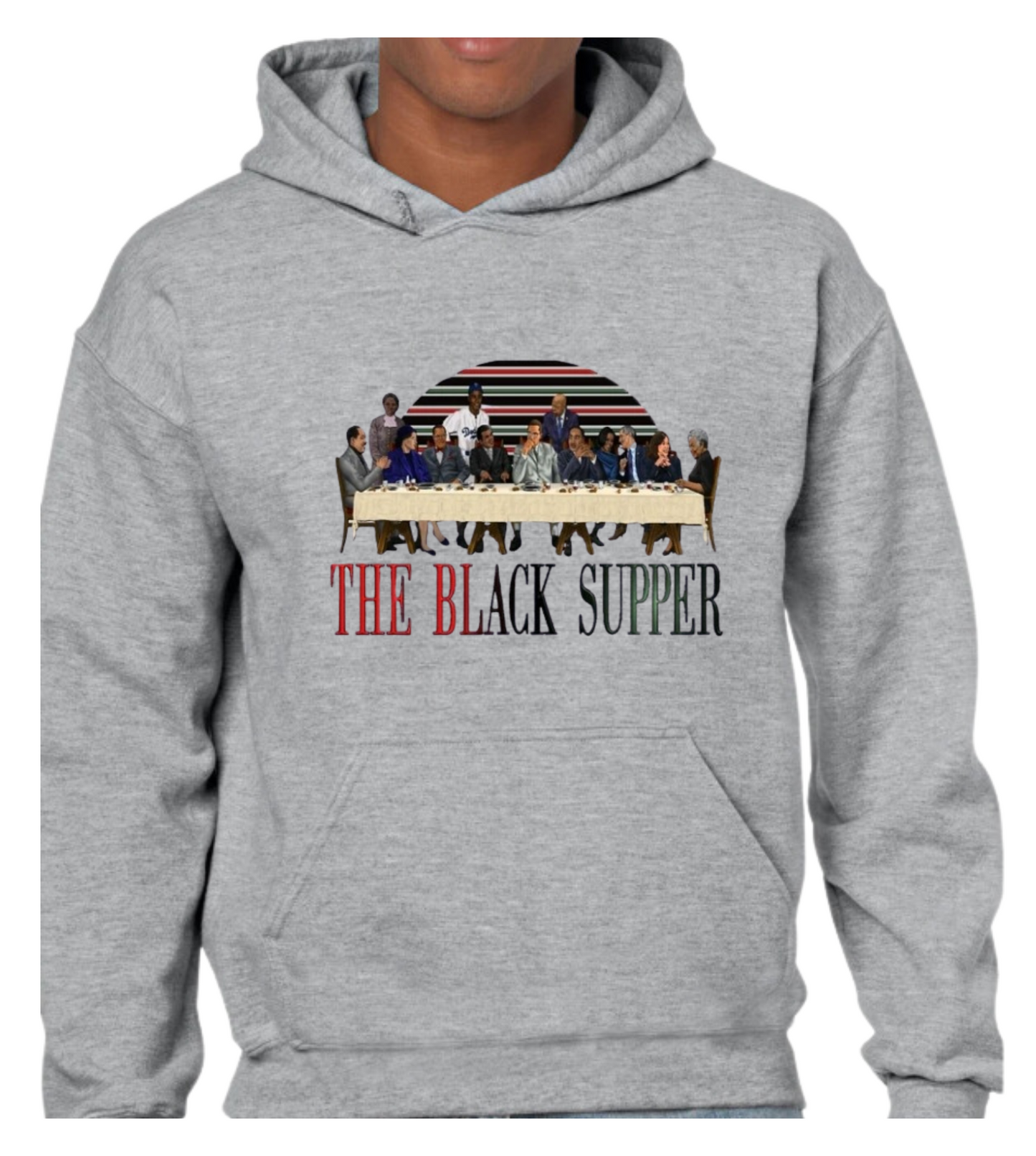 The Black SUPPER HOODIE