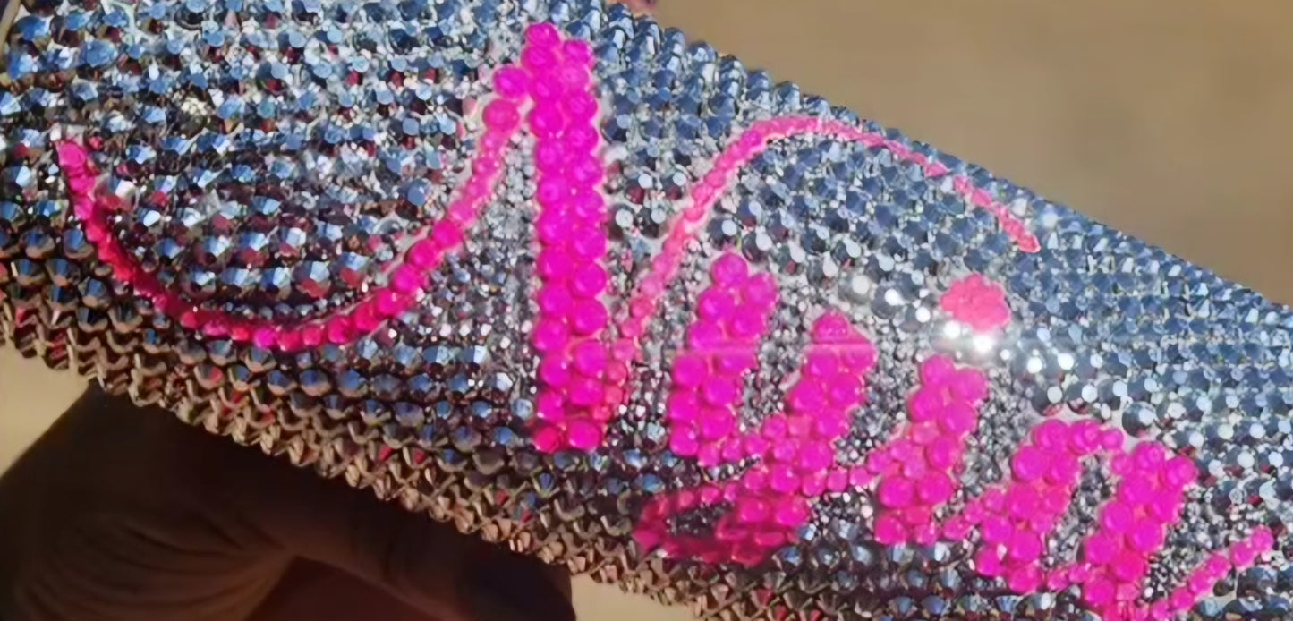 Custom 20oz Tumbler, Skinny Bling Tumbler, Tumbler