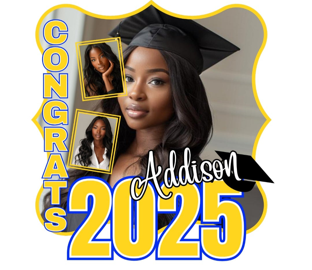 Customizable Graduate Fan, Grad Fan