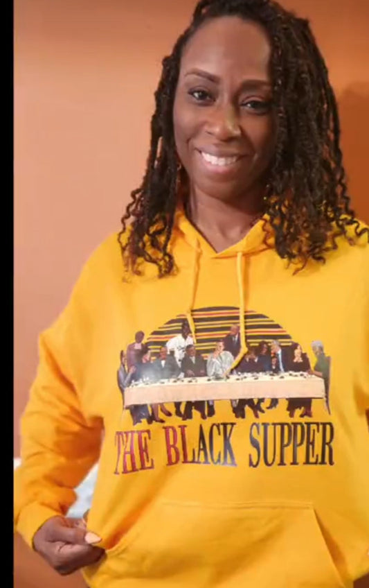 The Black SUPPER HOODIE
