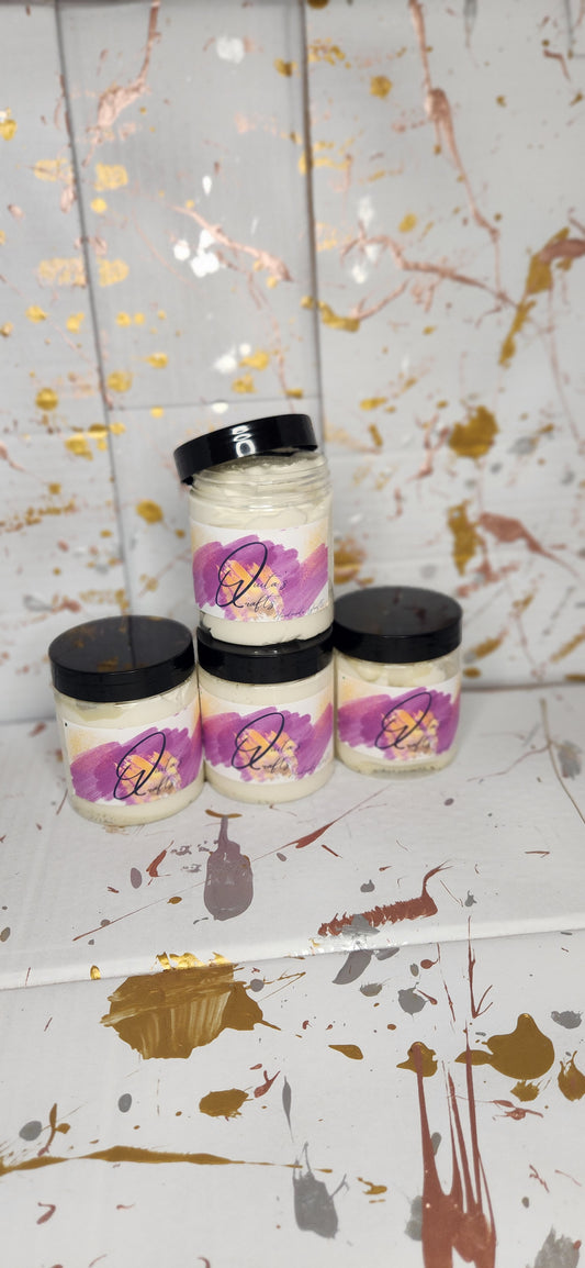 8oz Creamy Shea Butter/Whipped Shea Butter/Handmade Shea Butter