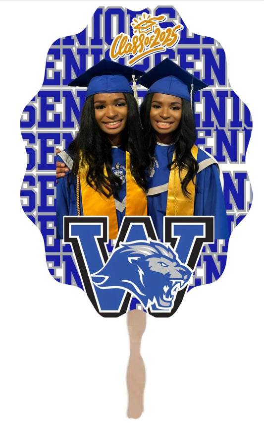 Customizable Graduate Fan, Grad Fan