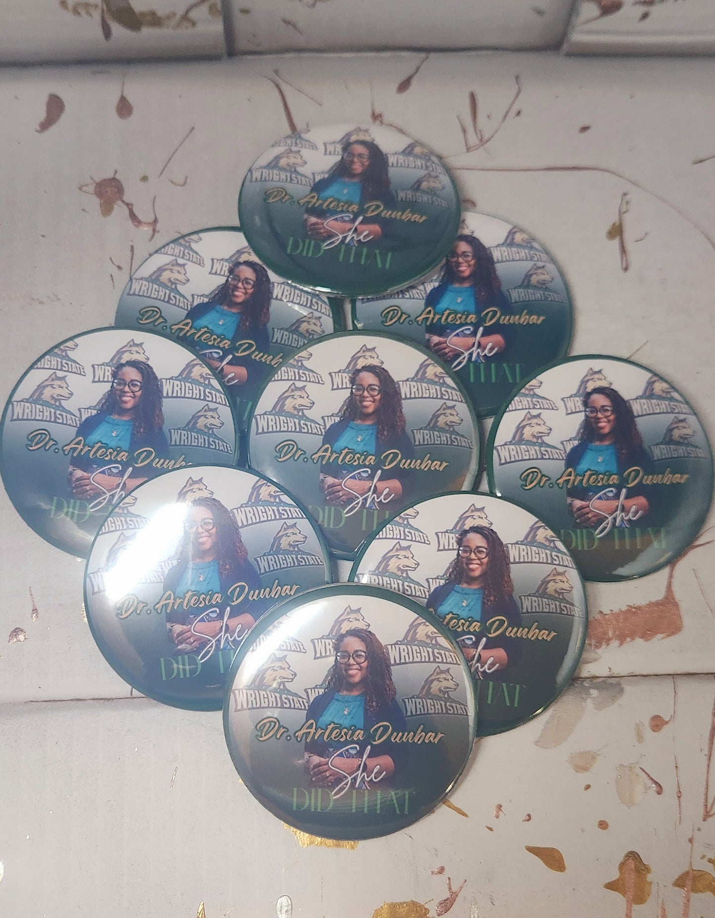 2.25 inch Customizable Buttons Pins