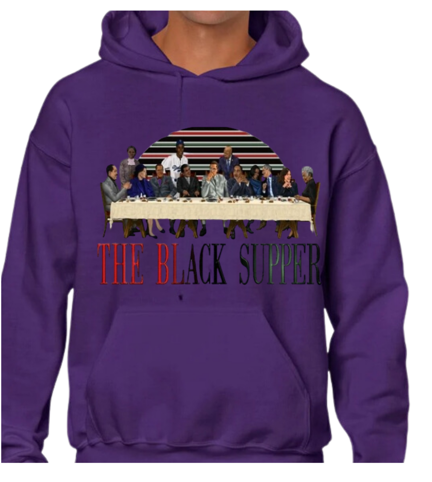 The Black SUPPER HOODIE
